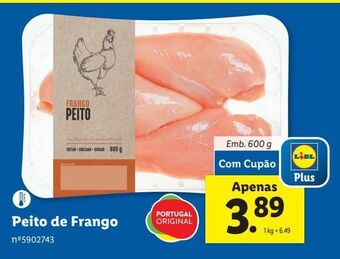 Lidl Peito de frango promoção