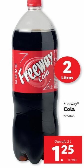 Lidl Refrigerante de cola promoção