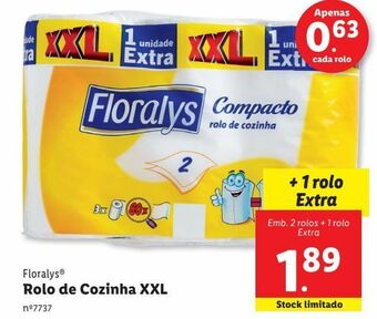 Papel toalha floralys