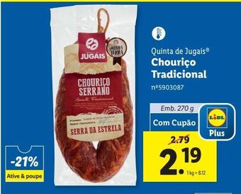 Lidl Chouriço promoção