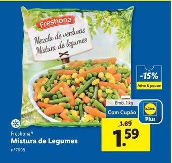 Lidl Legumes promoção