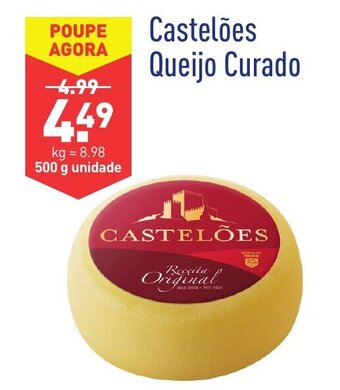 ALDI Castelões Queijo Curado 500g promoção