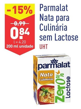 ALDI Parmalat Nata para Culinária sem Lactose 200ml promoção