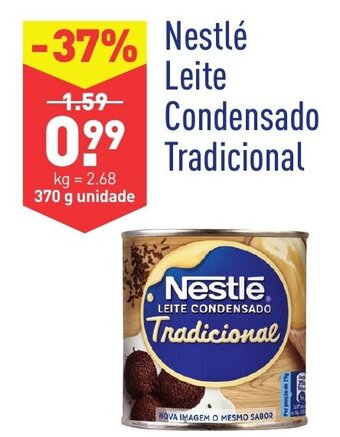 ALDI Nestlé Leite Condensado Tradicional 370g promoção