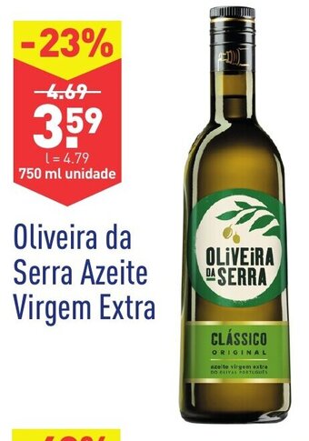 ALDI Oliveira da Serra Azeite Virgem Extra 750ml promoção