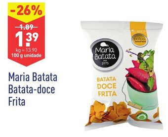 ALDI Maria Batata Batata-doce Frita 100g promoção