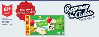 ALDI Sobremesa de Maçã Pack de 20 x 90g promoção