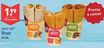 ALDI Wraps Sortido 179g promoção
