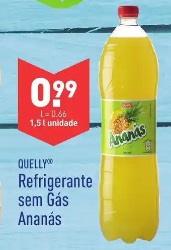 ALDI Quelly Refrigerante sem Gás Ananás 1,5L promoção