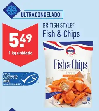 British Style Fish & Chips 1kg