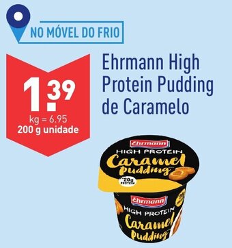 ALDI Ehrmann High Protein Pudding de Caramelo 200g promoção