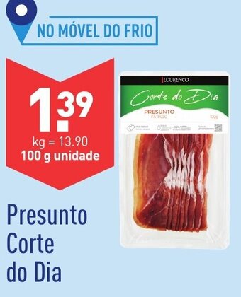 ALDI Presunto Corte do Dia 100g promoção