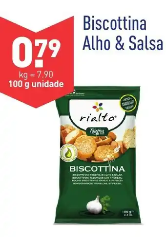 ALDI Biscottina Alho & Salsa 100g promoção