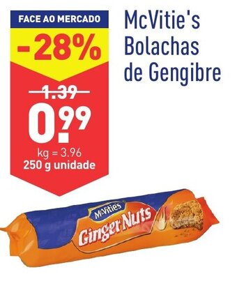 McVitie's Bolachas de Gengibre 250g