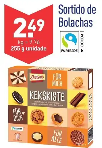ALDI Sortido de Bolachas 255g promoção