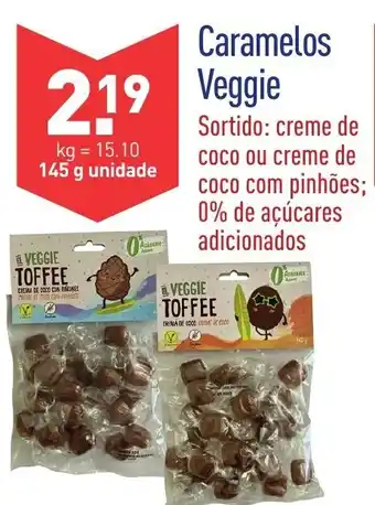 ALDI Caramelos Veggie 145g promoção
