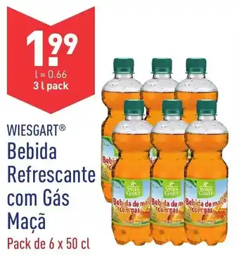 ALDI Bebida Refescante com Gás Maçã 6 x 50cl promoção