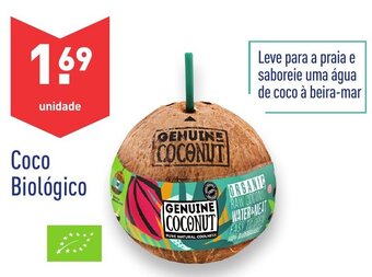 ALDI Coco Biológico promoção