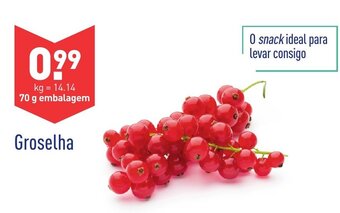 ALDI Groselha 70g promoção