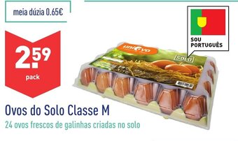 ALDI Ovos do Solo Classe M promoção