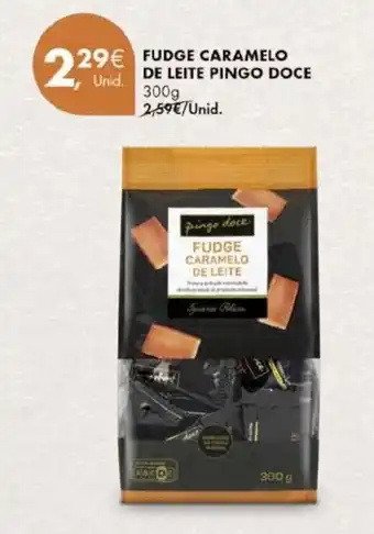 Pingo Doce Fudge Caramelo de Leite Pingo Doce 300g promoção