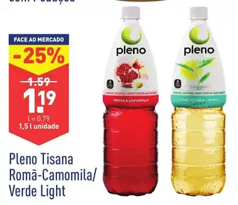 ALDI Pleno Tisana Romã-Camomila/Verde Light 1,5L promoção