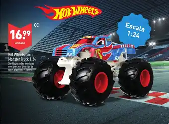 ALDI Hot Wheels Carro Monster Truck 1:24 promoção