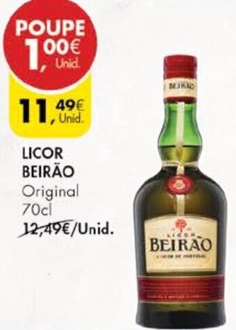 Pingo Doce Licor Beirão 70cl promoção