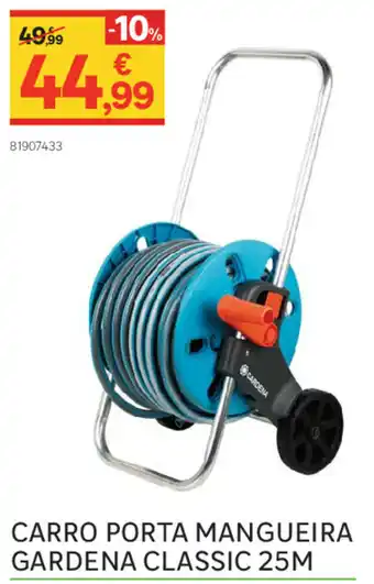 Leroy Merlin Carro Porta Mangueira Gardenia Classic 25m promoção