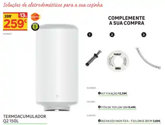 Leroy Merlin Termoacumulador Q2 150L promoção