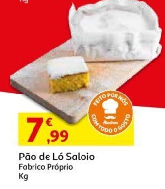 Auchan Pão De Ló Saloio promoção