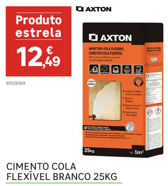 Leroy Merlin Cimento Cola Flexível Branco 25kg promoção
