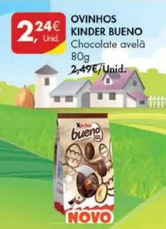 Pingo Doce Ovinhos Kinder Bueno 80g promoção
