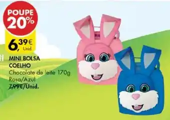 Pingo Doce Mini Bolsa Coelho 470g promoção