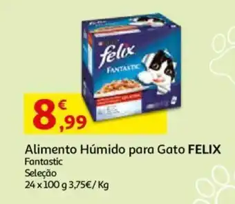 Auchan Alimento Húmido para Gato Felix promoção