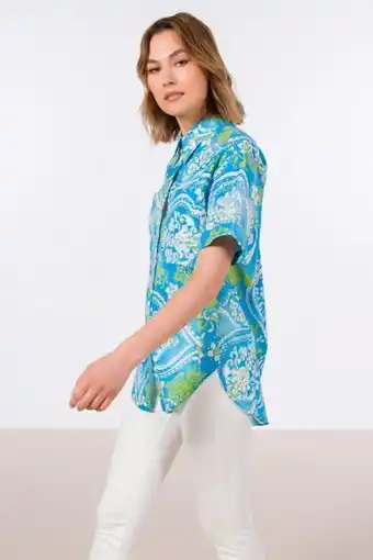 Ana Sousa Camisa oversize estampada promoção