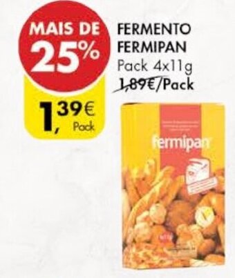 Pingo Doce Fermento Fermipan 4x11g promoção