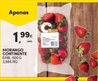 Continente Morango Continente 500g promoção