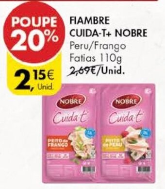 Fiambre Cuida T+ Nobre 110g