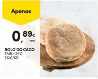 Continente Bolo do Caco 125g promoção