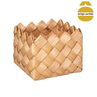 Hôma Cesto arty de madeira 12,5x19cm promoção