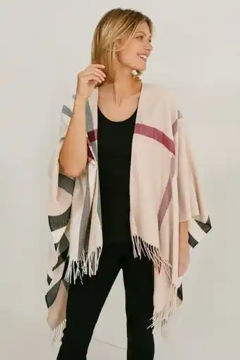 C&A Poncho - check promoção