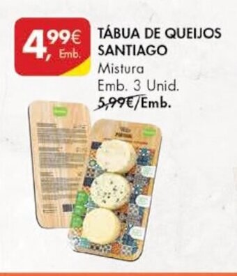 Pingo Doce Tábua de Queijos Santiago promoção