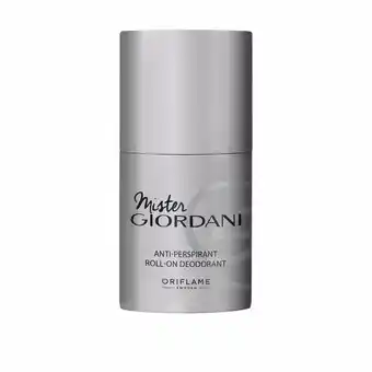 Deo roll-on antitranspirante mister giordani
