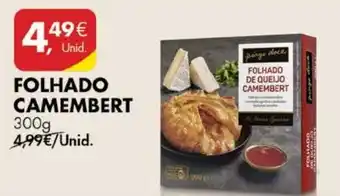 Pingo Doce Folhado Camembert 300g promoção