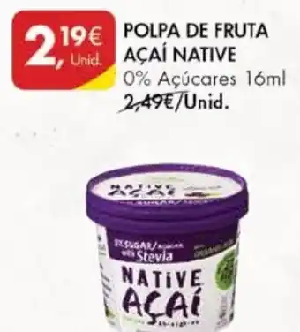 Pingo Doce Polpa de Fruta Açaí Native 16ml promoção