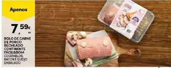 Continente Rolo de Carne de Porco Recheado Continente Facil&Bom promoção