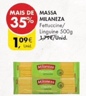 Pingo Doce Massa Milaneza 500g promoção