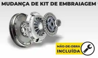 Feu Vert Mudança de Kit de Embraiagem Carros até 1200 c.c. promoção
