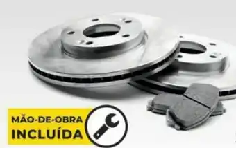 Feu Vert Pastilhas Bosch + Discos de Travão Carros até 1,000 c.c. promoção